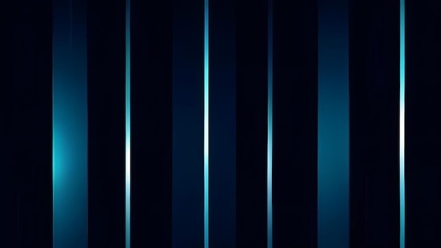 Abstract gradient elements creative blue design on black background