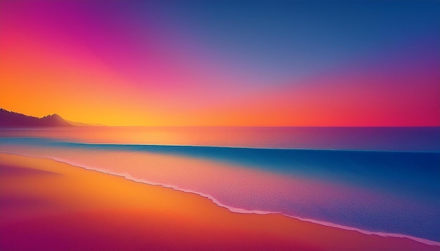 Abstract gradient sunset backgrounds