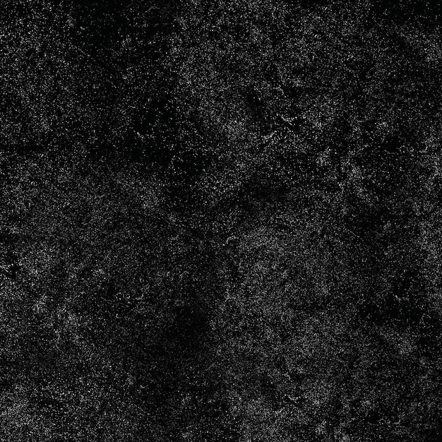 Abstract grainy noise dust texture A white speck of dust and scratches on the black background