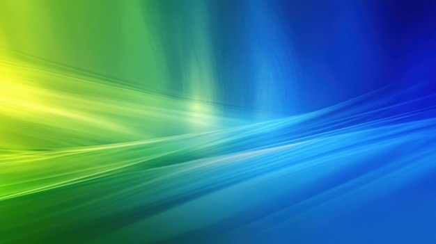 Abstract Green and Blue Background