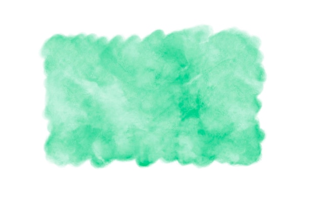 Abstract Green Nature Watercolor Background Illustration High Resolution Free Photo