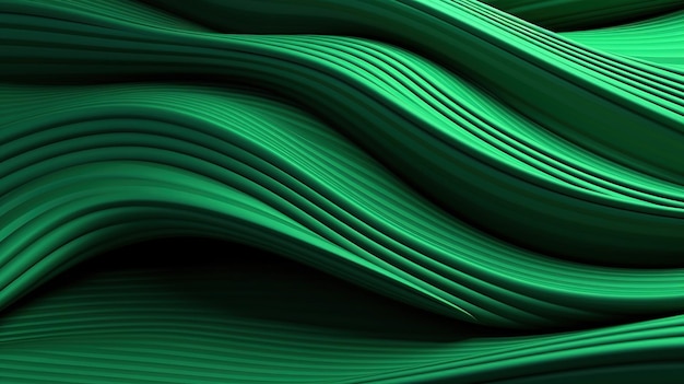 abstract green waves background To see the other vector wavy background illustrations please chec