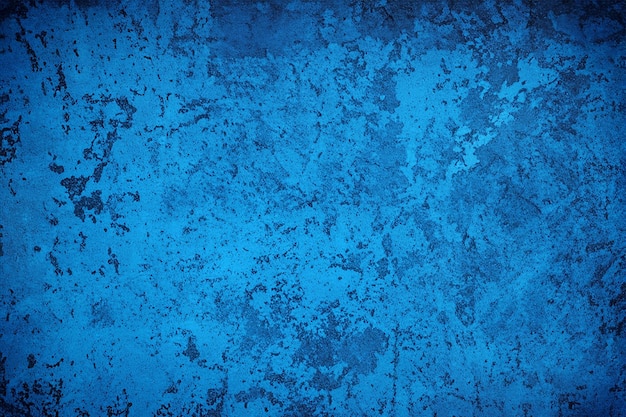 Photo abstract grunge decorative blue wall texture or pattern background