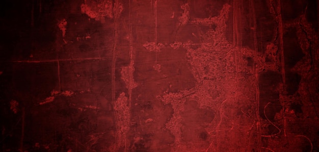 Abstract grunge red background texture scary dark red wall background walls full of scratches and stains