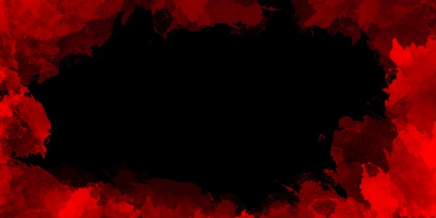 Abstract Grunge Texture Black and Red Background