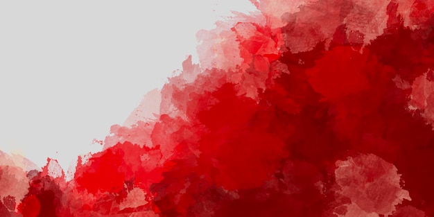 Abstract Grunge Texture Red Background