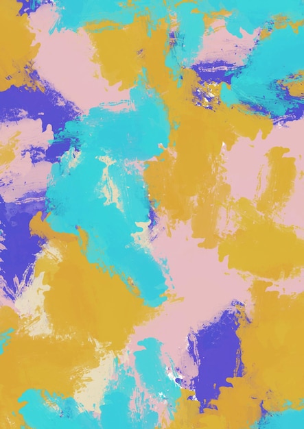 Abstract Hand Painted Background