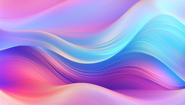 Abstract holographic background Illustration AI GenerativexA