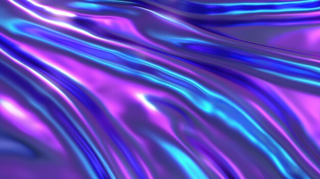 Photo abstract holographic fabric texture