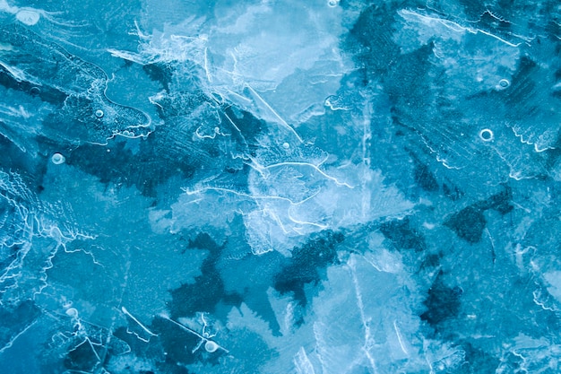 Abstract ice texture