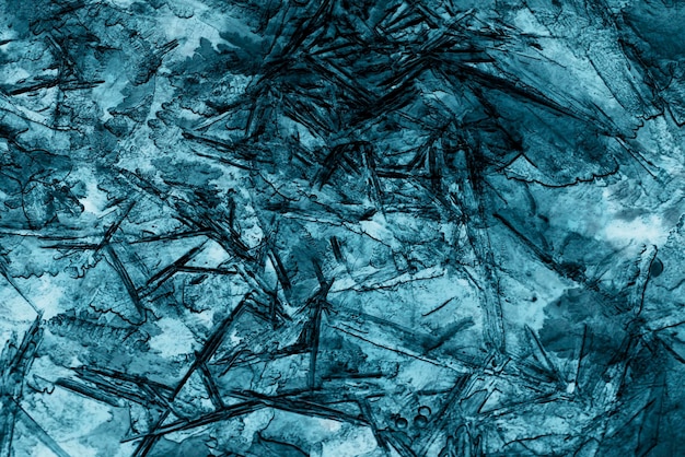 Abstract ice texture