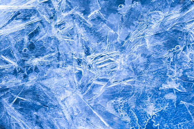 Abstract ice texture