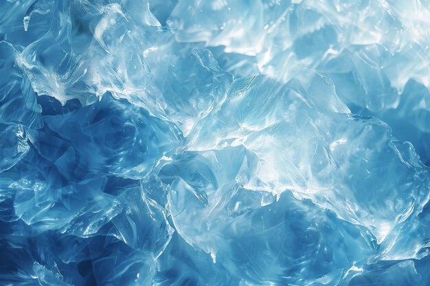 Abstract Ice Textures