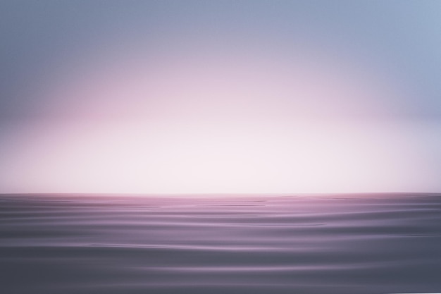 Abstract image of pink water background with mock up place 3D Rendering