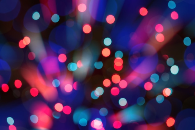 Abstract image with blurred lights for use as a background