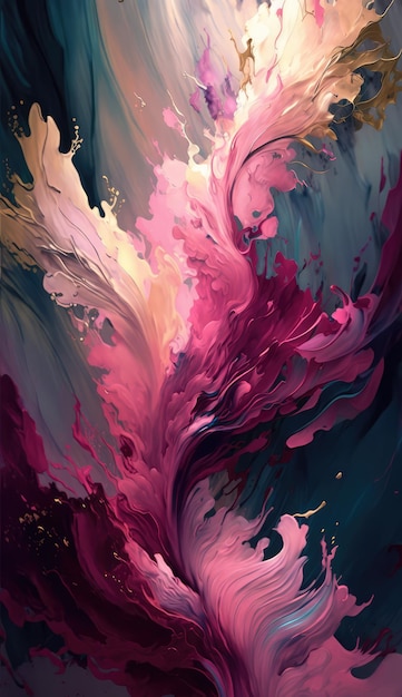 Abstract ink texture wallpaper