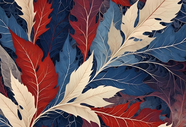 Abstract Leaf patterns