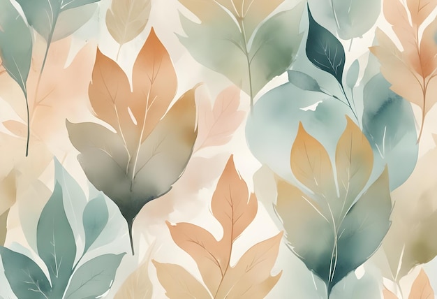 Abstract Leaf patterns