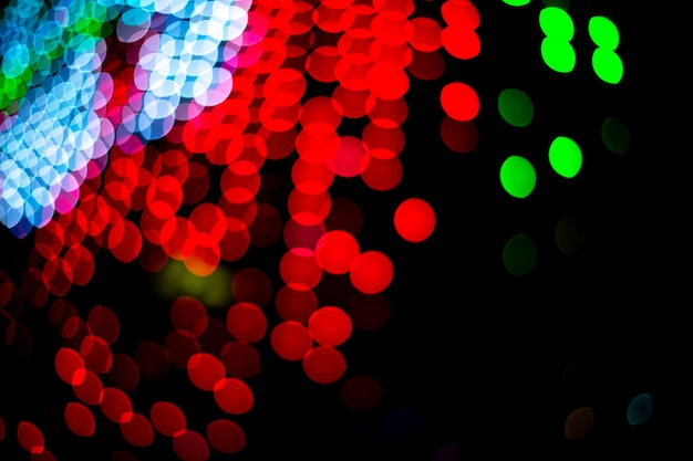 abstract led lighting bokeh digital background useful for celebrate festival or dj edm dance music f