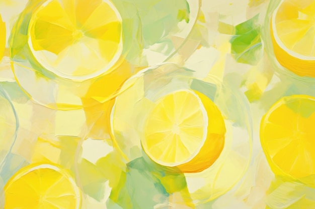 Photo abstract lemon pattern backgrounds lemonade fruit