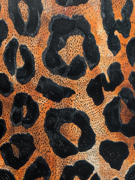 Photo abstract leopard print background