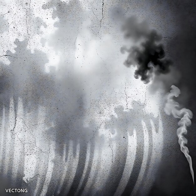 Photo abstract light clouds overhead fading subtle waves of smoke curling small clusters of pollen hangin