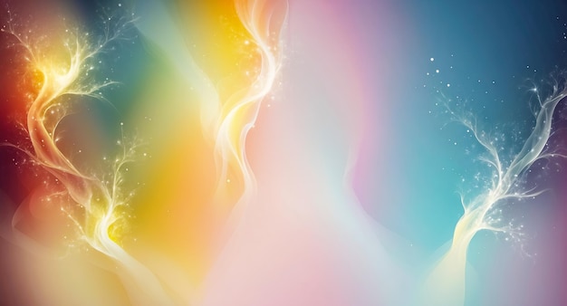 Abstract Light and Color Background