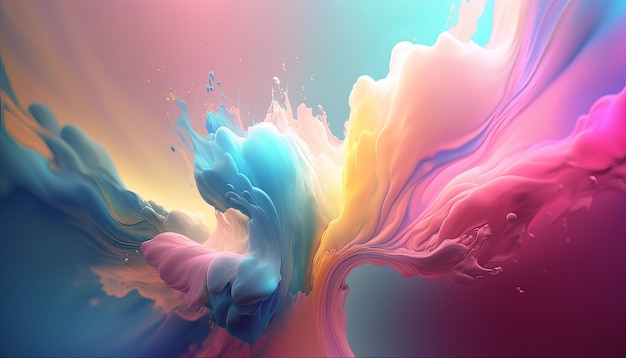 Abstract light color crealive background UI UX Design