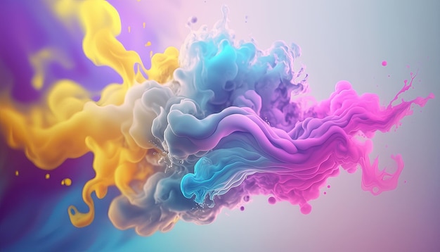 Abstract light color crealive background UI UX Design