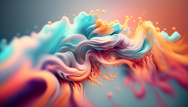 Abstract light color crealive background UI UX Design