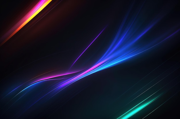 abstract light in neon colors background