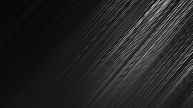 Abstract Light Streaks on Black Background