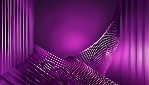 Abstract Lines Purple Background