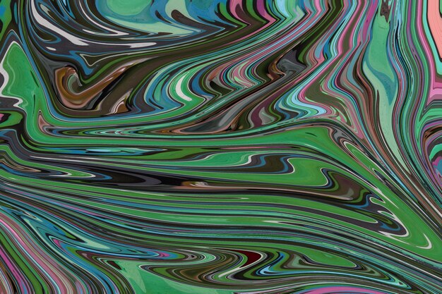 Abstract liquid background, flowing paint effect, marble, liquid paints