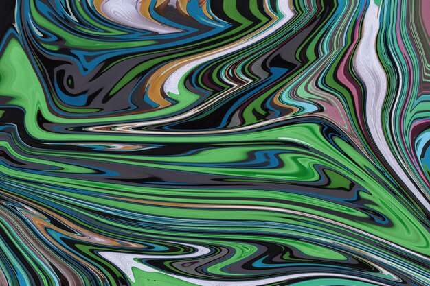 Abstract liquid background, flowing paint effect, marble, liquid paints