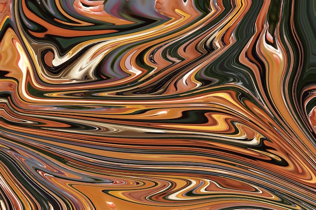 Abstract liquid background, flowing paint effect, marble, liquid paints