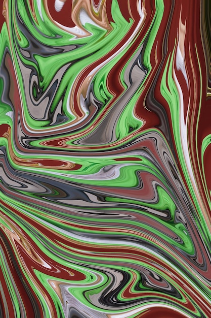 Abstract liquid background, flowing paint effect, marble, liquid paints