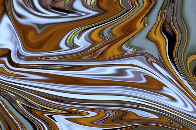 Abstract liquid background, flowing paint effect, marble, liquid paints