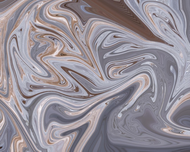 Abstract liquid background, flowing paint effect, marble, liquid paints