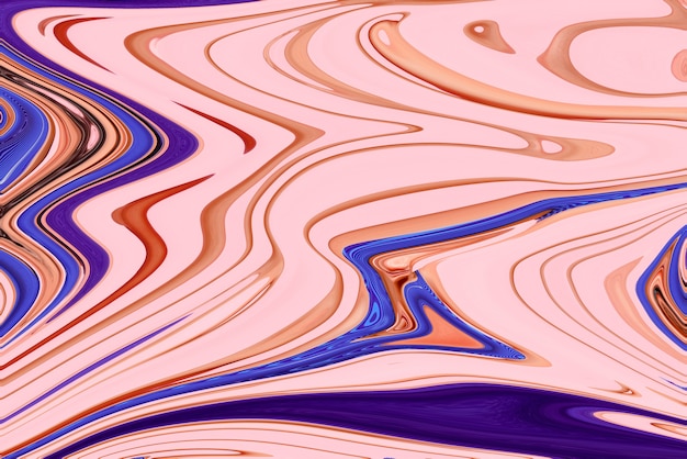 Abstract liquid background, flowing paint effect, marble, liquid paints