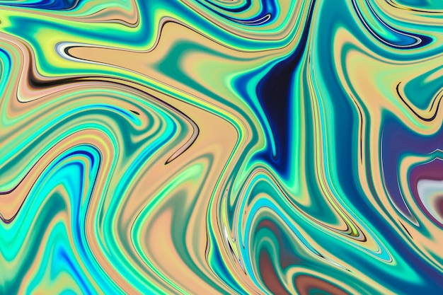 Abstract liquid colorful background. Can be used as wallpaper