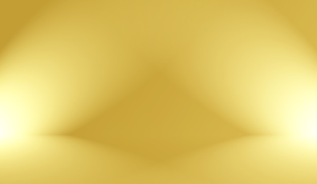 Abstract Luxury Gold yellow gradient studio wall, well use as background,layout,banner and product presentation.