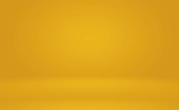 Abstract Luxury Gold yellow gradient studio wall, well use as background,layout,banner and product presentation.