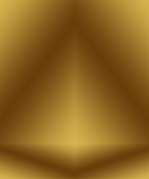 Abstract Luxury Gold yellow gradient studio wall, well use as background,layout,banner and product presentation.