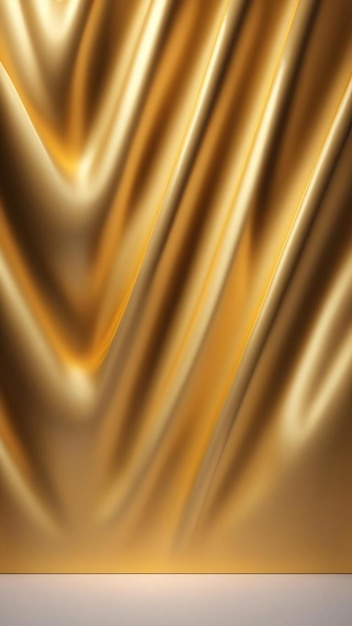 Abstract luxury gold yellow gradient studio wall well use as backgroundlayoutbanner and product p