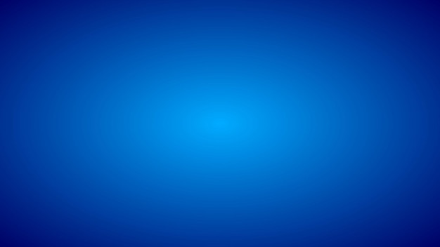 Abstract luxury gradient blue background. smooth dark blue with black vignette studio banner.