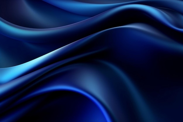 abstract luxury gradient blue background smooth dark blue with black vignette