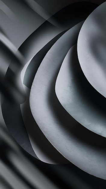 Abstract luxury pln blur grey and black gradient used as background studio wall for display your p