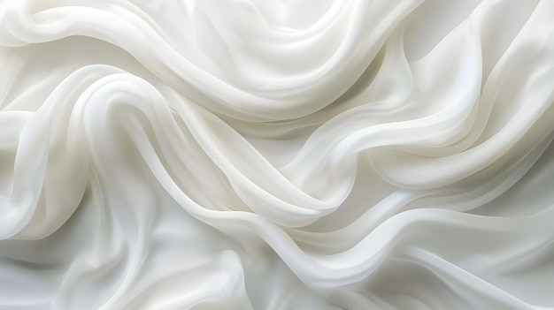 Abstract luxury swirling white silk background white lines waves abstract background texture print