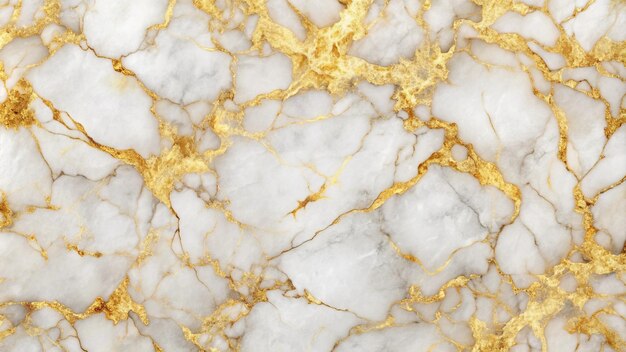 Abstract Marble Background with Gold Veins